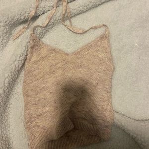 American Eagle Pink CropTop(will wash clothes to get them fresh & wrinkles out)